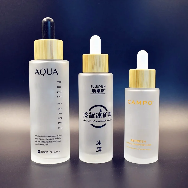 스킨케어 프린팅 고급 헤어 에센셜 오일 대나무 로션 화 - Luxury Skincare Bottles 리뷰 및 가격