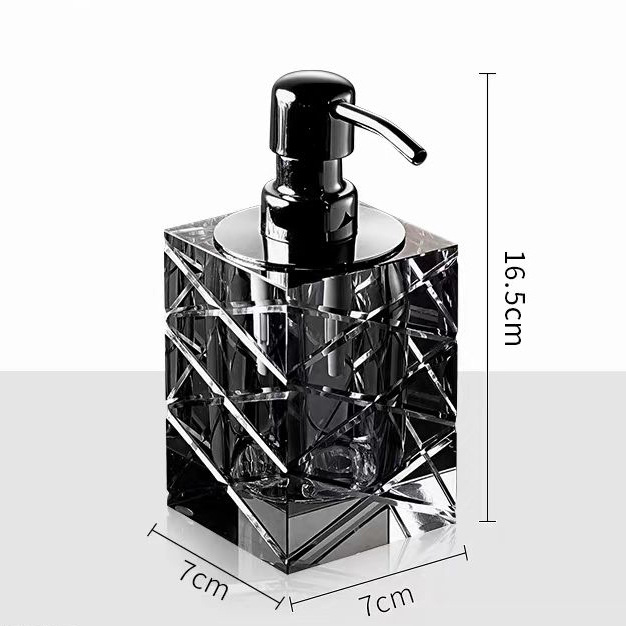 모던 미니멀리스트 크리스탈 유리 용기 고급 욕실 펌프  - Luxury Skincare Bottles 리뷰 및 가격