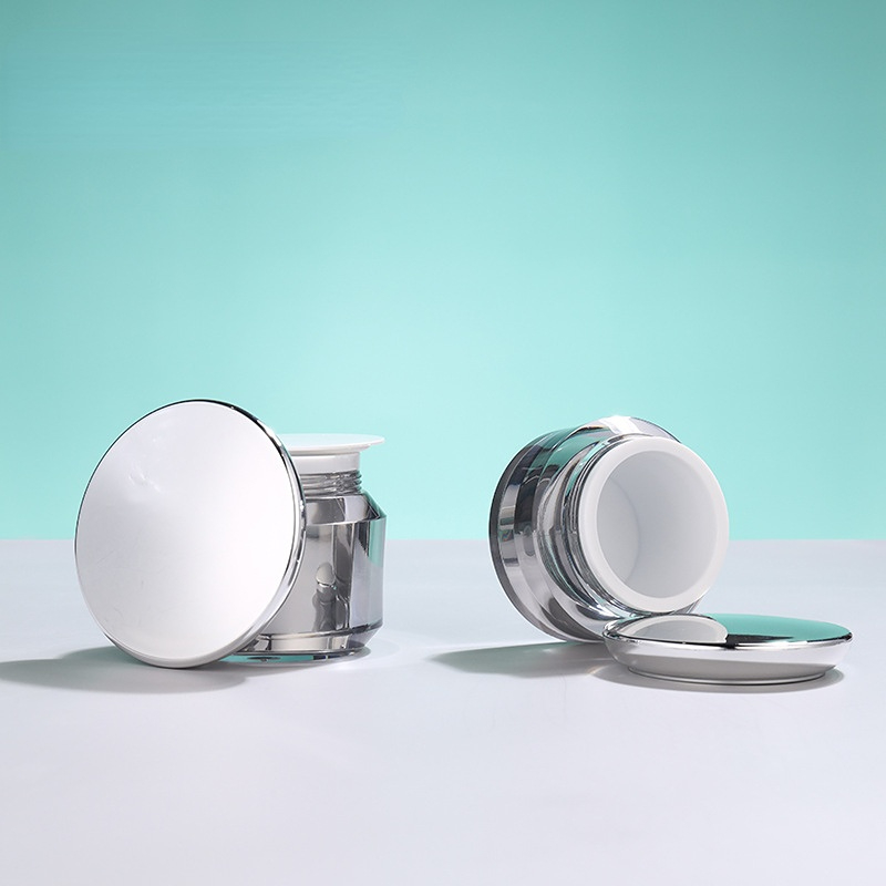 빈 아크릴 로션 크림 화장품 병, 실버 럭셔리 스킨 케 - Luxury Skincare Bottles 리뷰 및 가격
